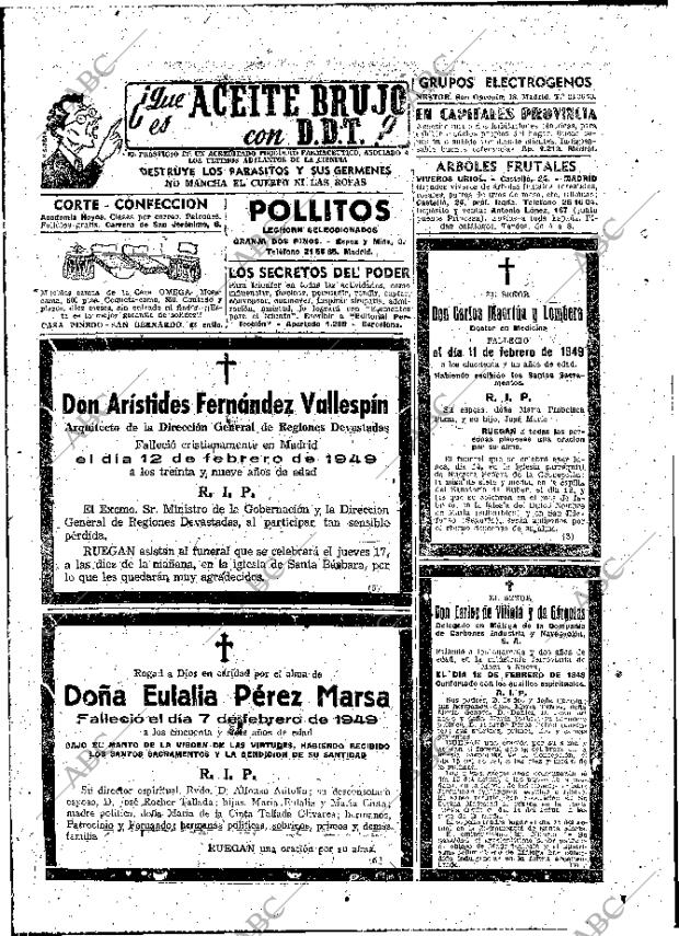 ABC MADRID 15-02-1949 página 28