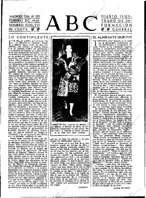 ABC MADRID 15-02-1949 página 3