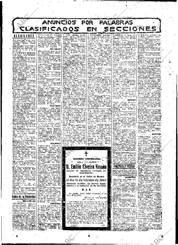 ABC MADRID 15-02-1949 página 30