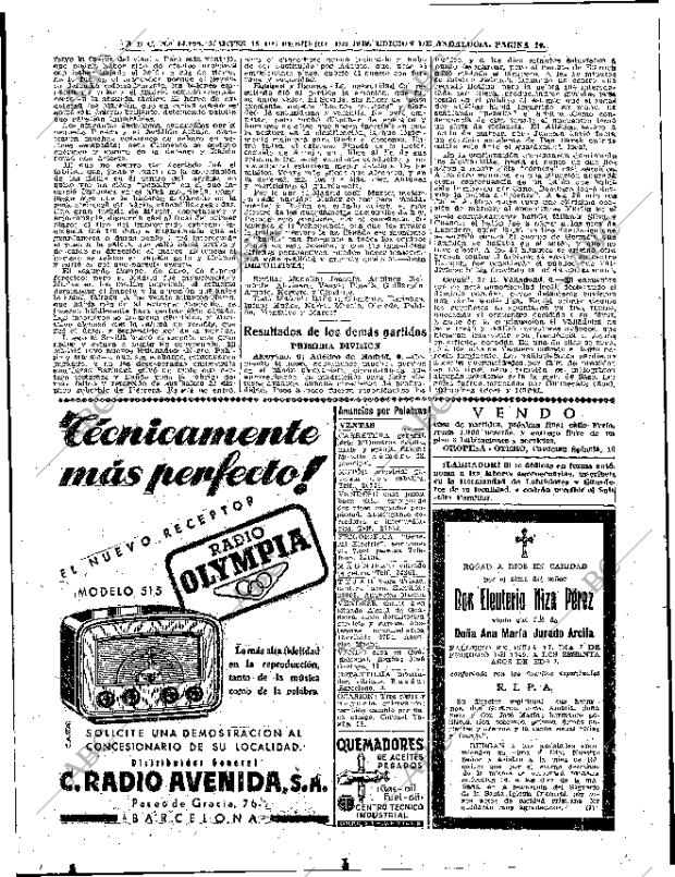 ABC SEVILLA 15-02-1949 página 14