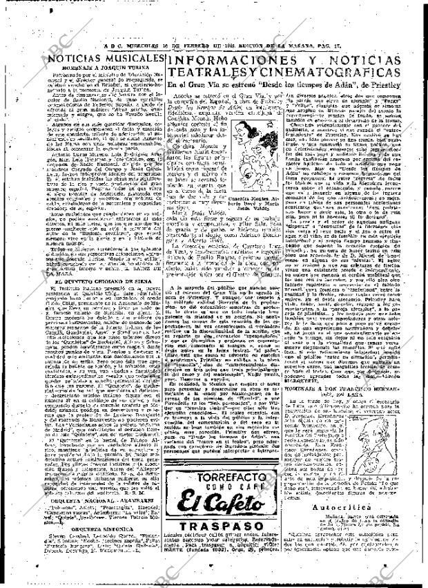 ABC MADRID 16-02-1949 página 17