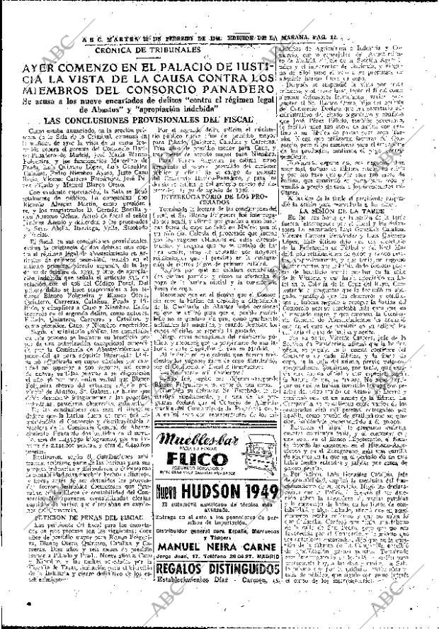 ABC MADRID 22-02-1949 página 12