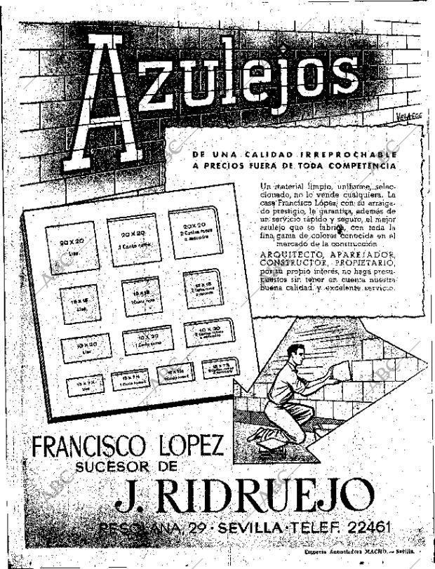 ABC SEVILLA 22-02-1949 página 16