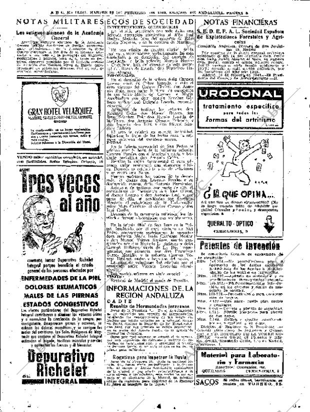 ABC SEVILLA 22-02-1949 página 8