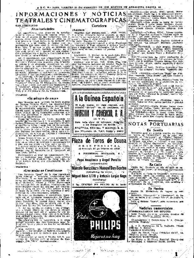 ABC SEVILLA 25-02-1949 página 13