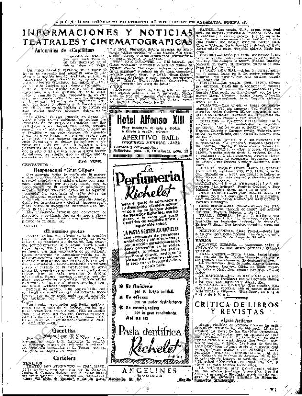 ABC SEVILLA 27-02-1949 página 15
