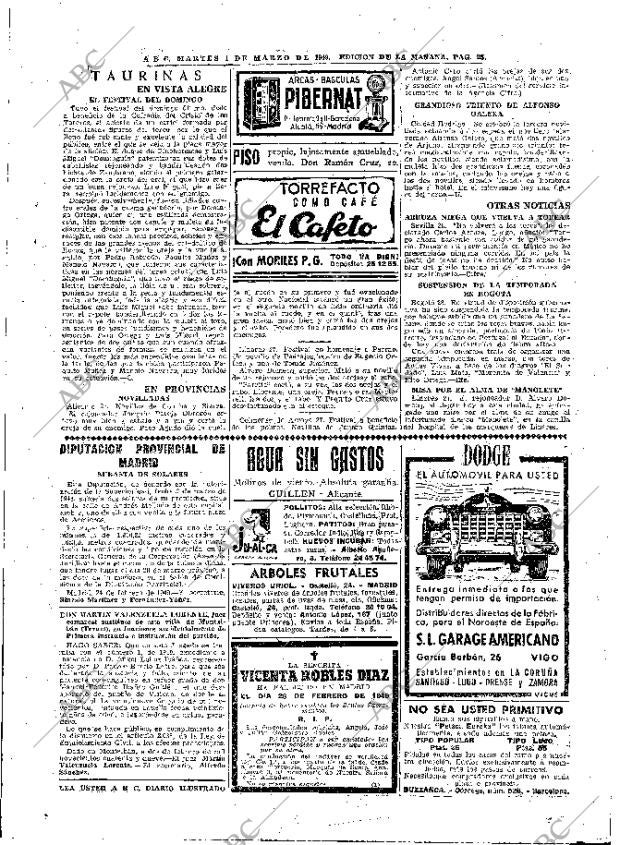 ABC MADRID 01-03-1949 página 25