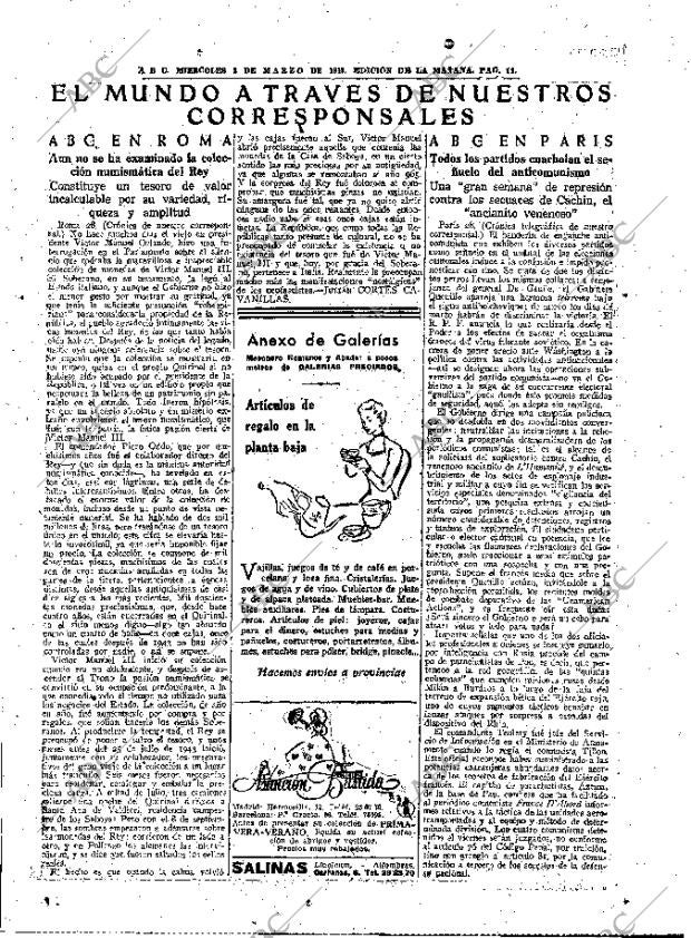ABC MADRID 02-03-1949 página 11