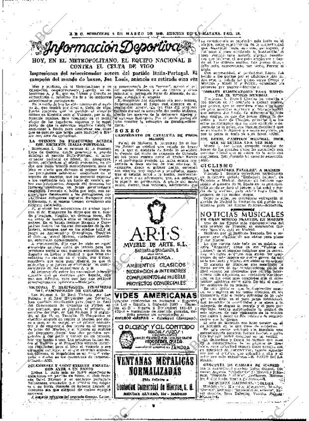 ABC MADRID 02-03-1949 página 19