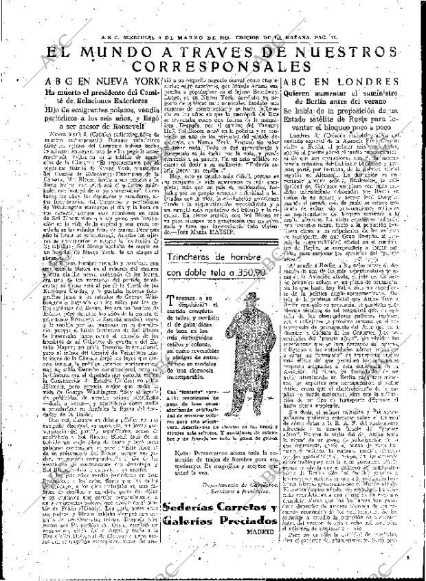 ABC MADRID 09-03-1949 página 11