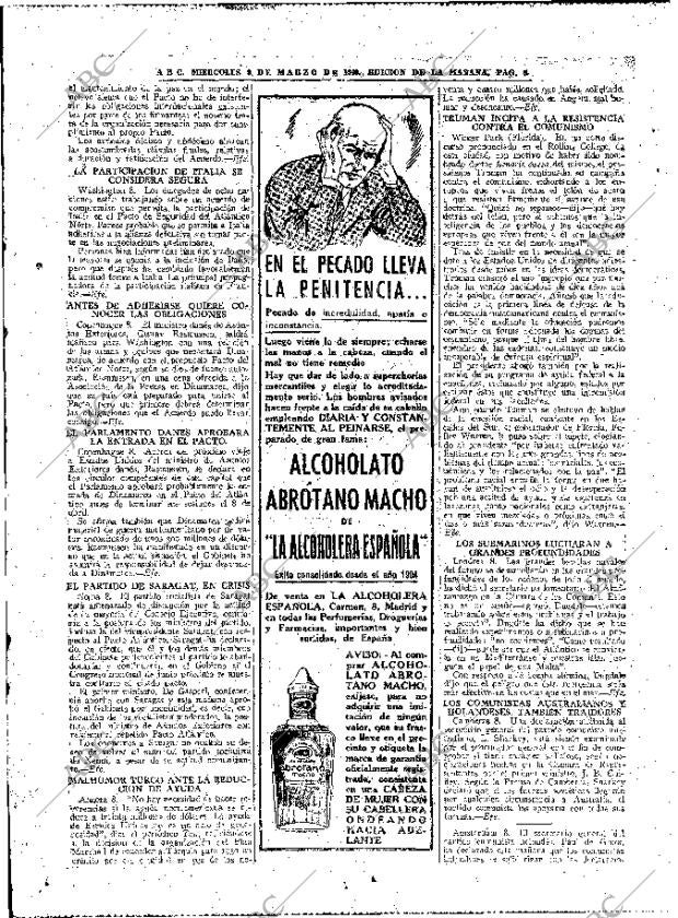 ABC MADRID 09-03-1949 página 8