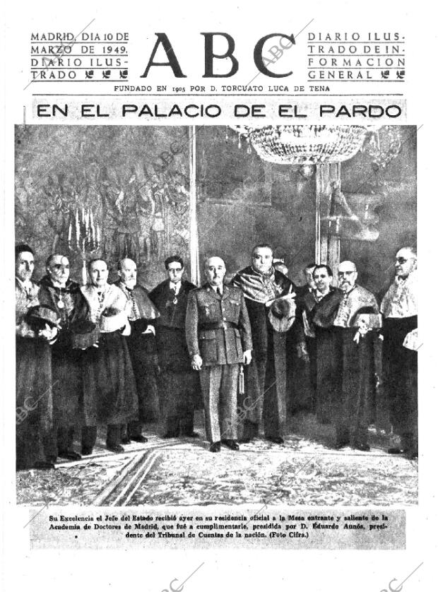 ABC MADRID 10-03-1949 página 1