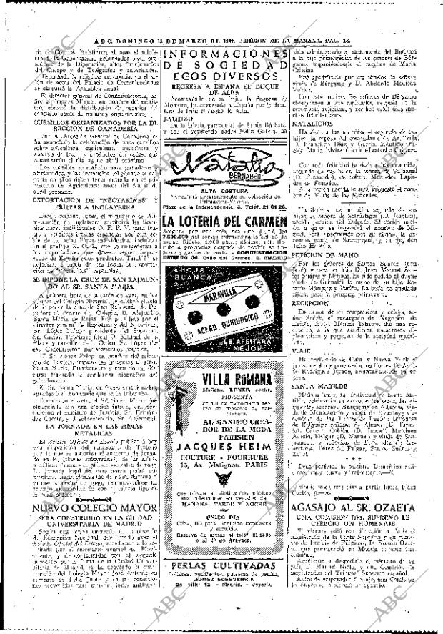 ABC MADRID 13-03-1949 página 18