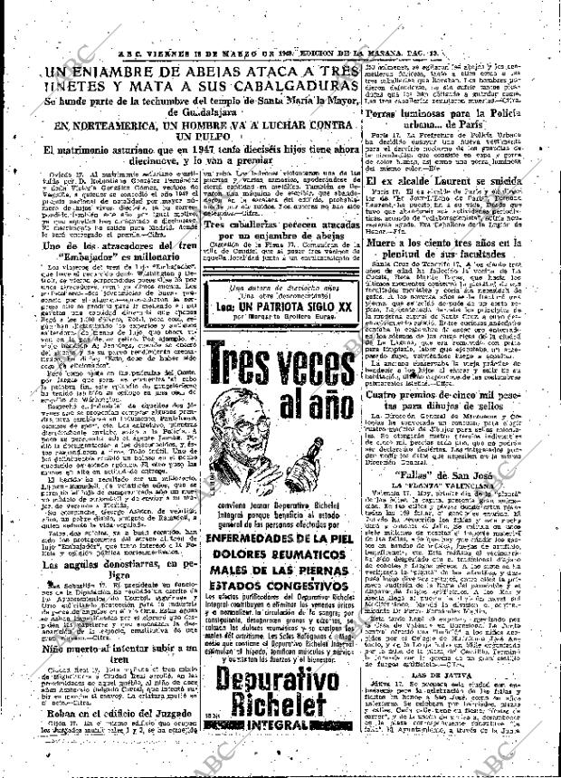 ABC MADRID 18-03-1949 página 13