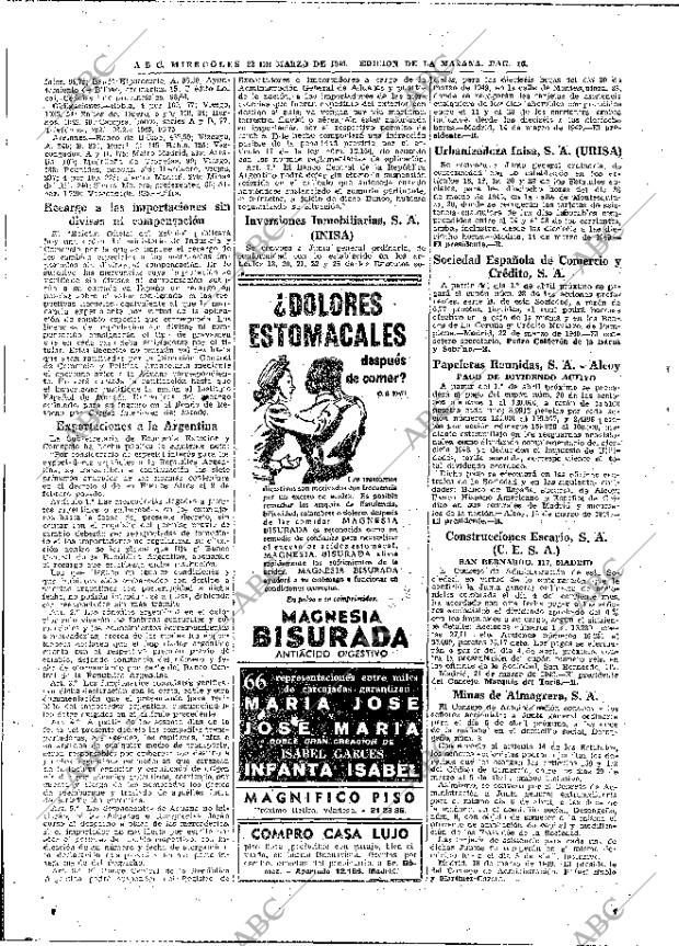 ABC MADRID 23-03-1949 página 16