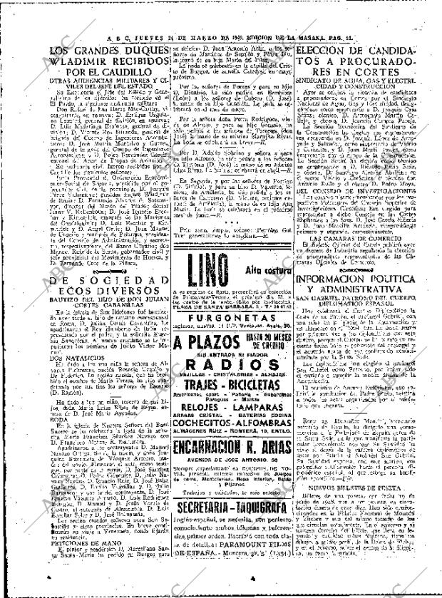 ABC MADRID 24-03-1949 página 10