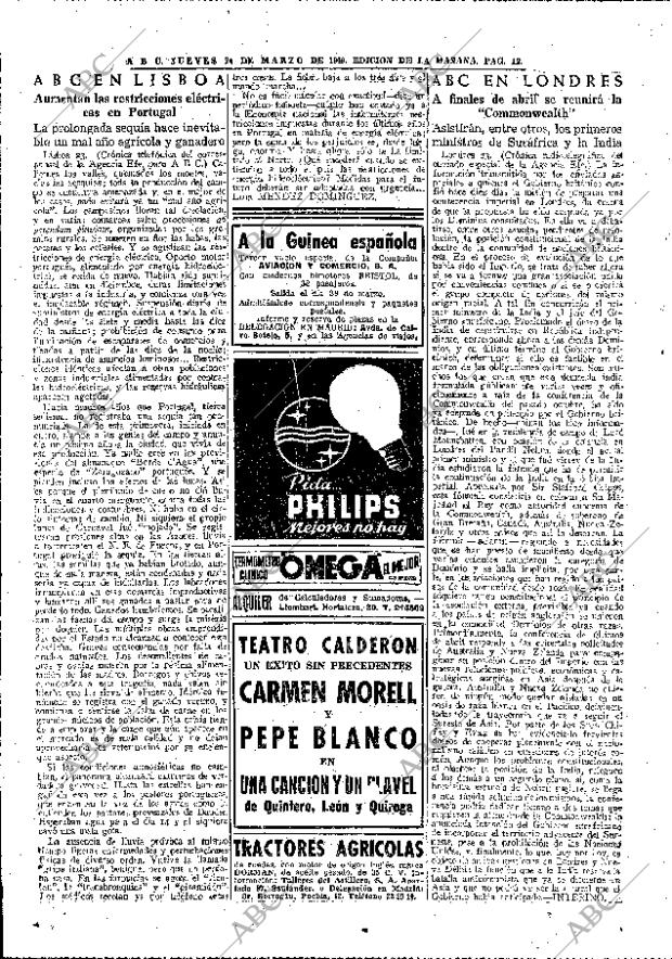 ABC MADRID 24-03-1949 página 12