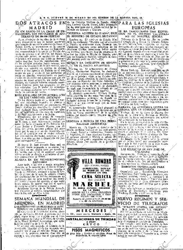 ABC MADRID 24-03-1949 página 13