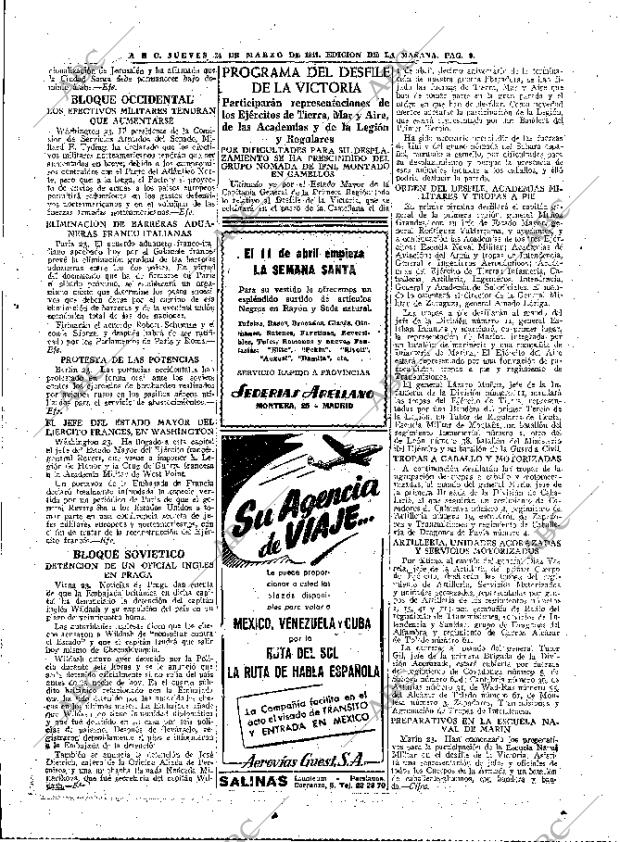 ABC MADRID 24-03-1949 página 9