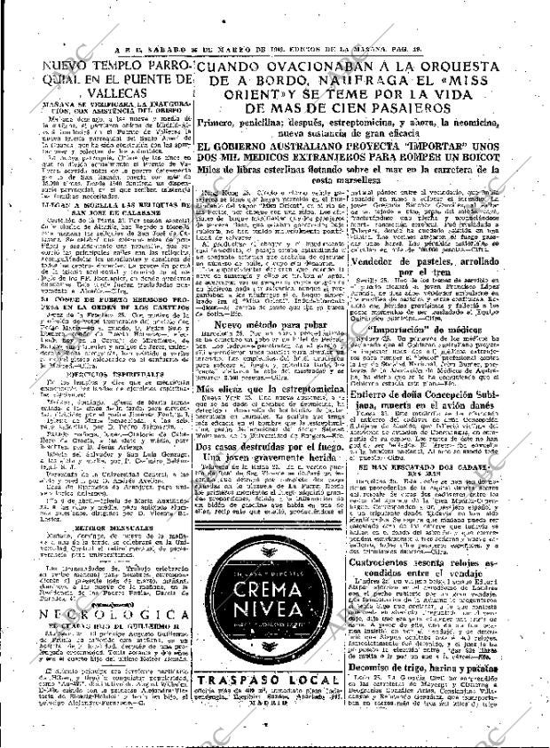 ABC MADRID 26-03-1949 página 19
