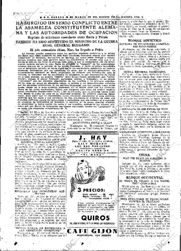 ABC MADRID 26-03-1949 página 9