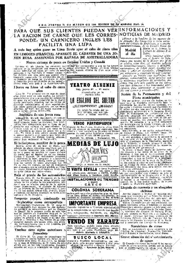 ABC MADRID 31-03-1949 página 14