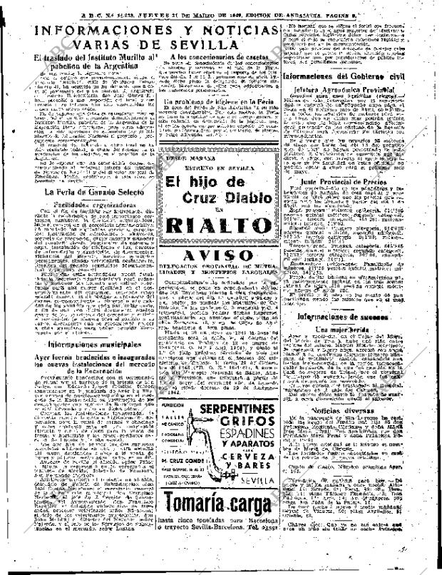 ABC SEVILLA 31-03-1949 página 9