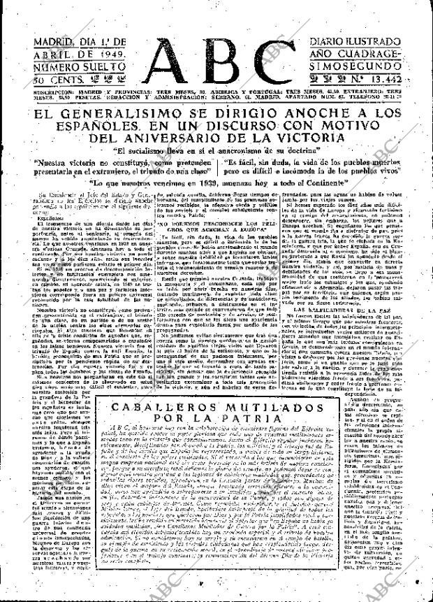 ABC MADRID 01-04-1949 página 23