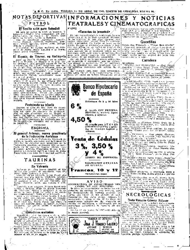ABC SEVILLA 01-04-1949 página 16