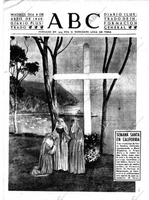 ABC MADRID 08-04-1949 página 1