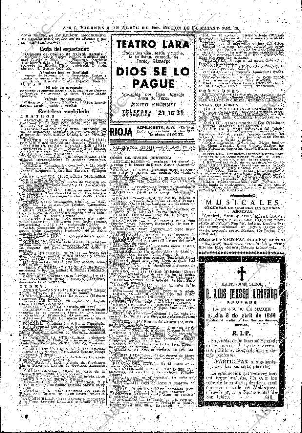 ABC MADRID 08-04-1949 página 19