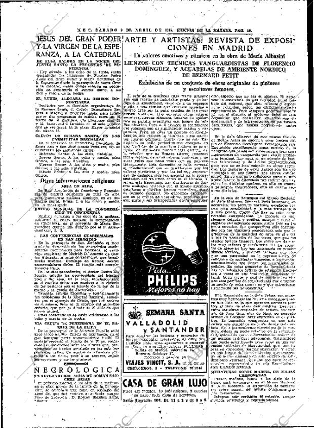 ABC MADRID 09-04-1949 página 16