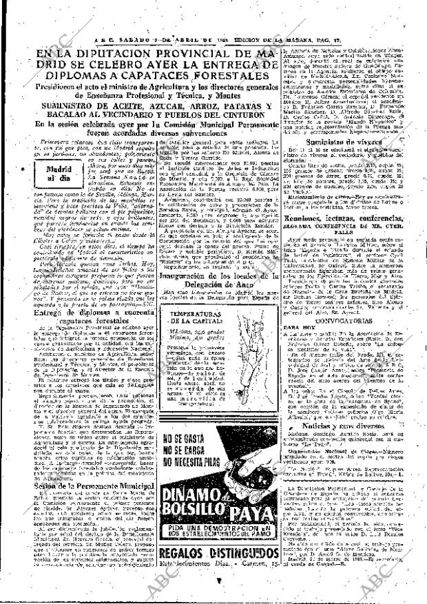 ABC MADRID 09-04-1949 página 17
