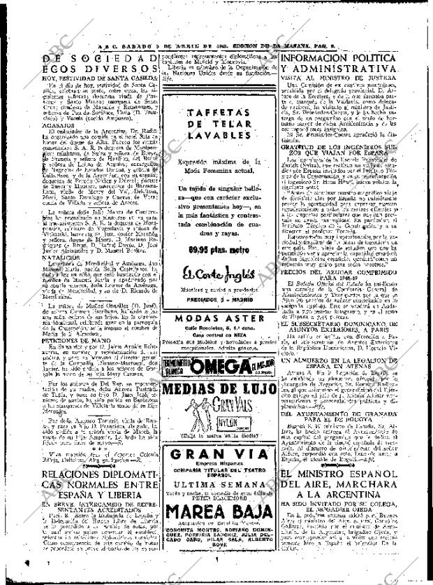 ABC MADRID 09-04-1949 página 8
