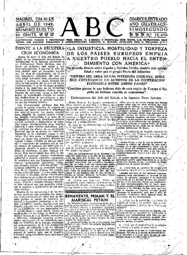ABC MADRID 10-04-1949 página 15