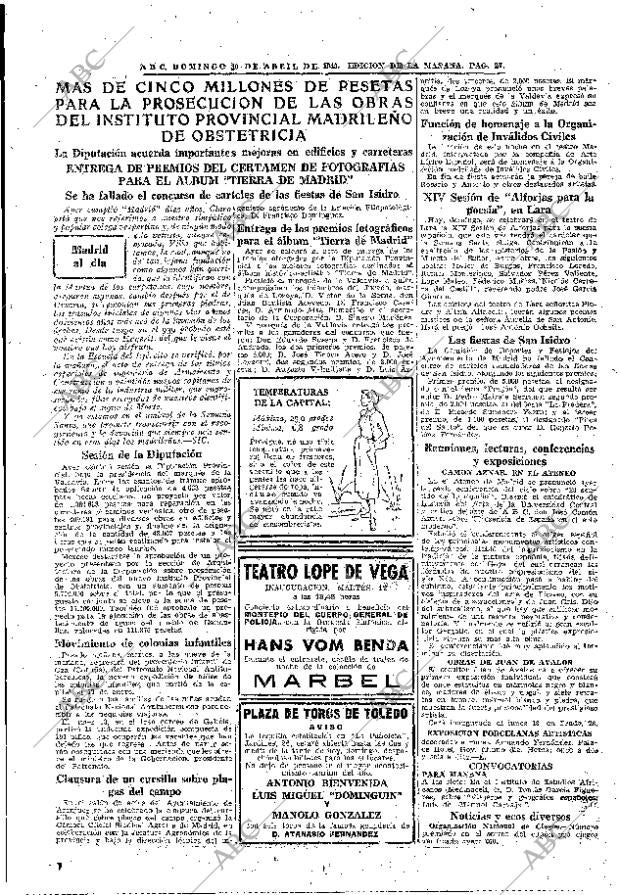 ABC MADRID 10-04-1949 página 27