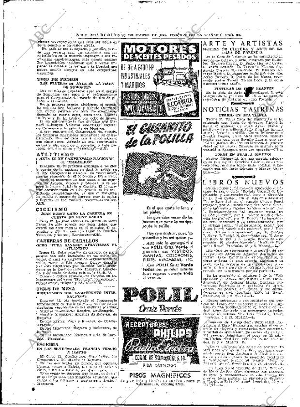 ABC MADRID 13-04-1949 página 22
