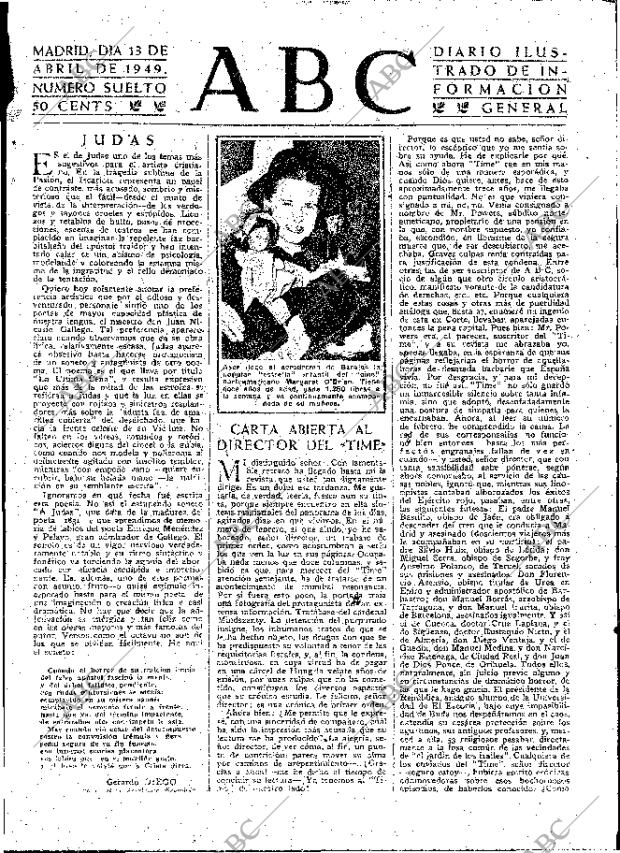 ABC MADRID 13-04-1949 página 3