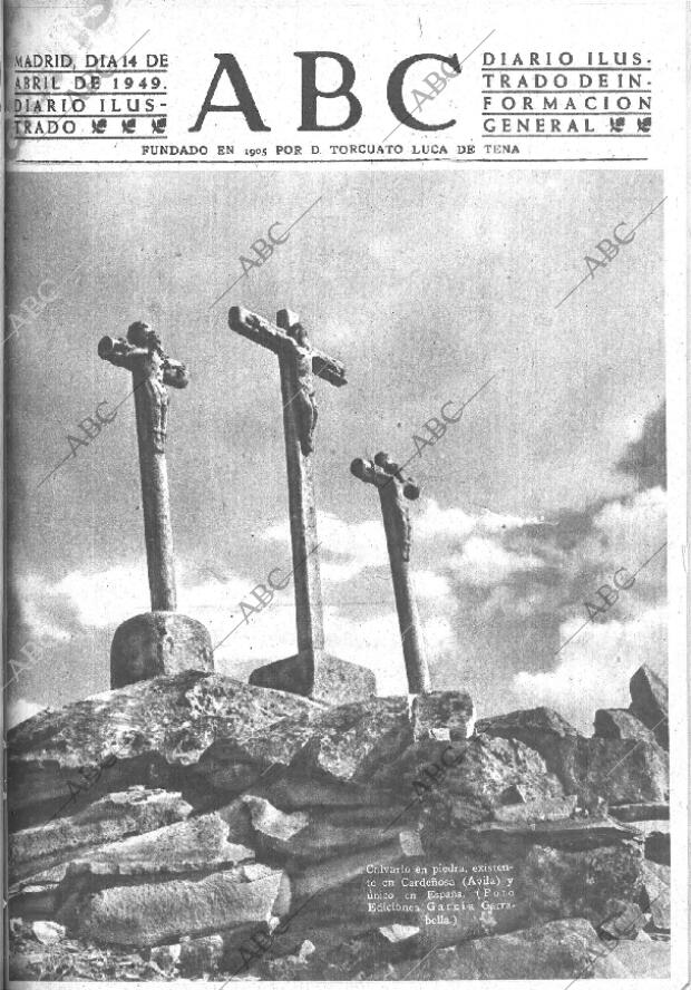 ABC MADRID 14-04-1949 página 1