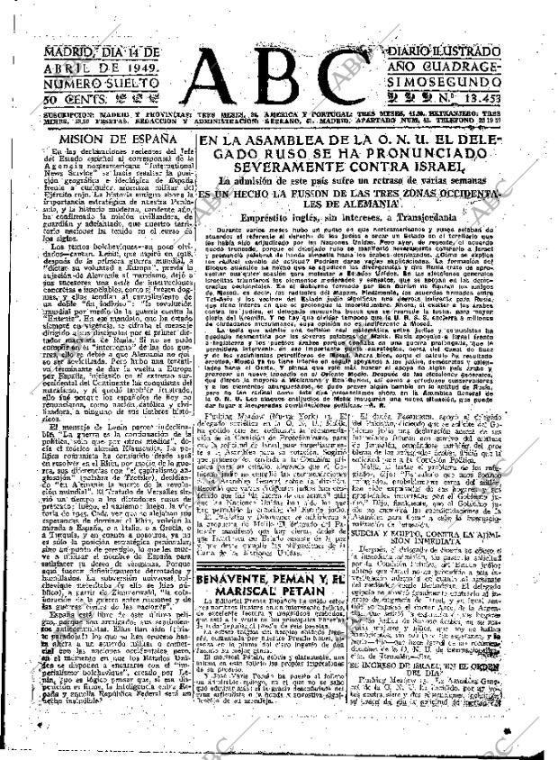 ABC MADRID 14-04-1949 página 7