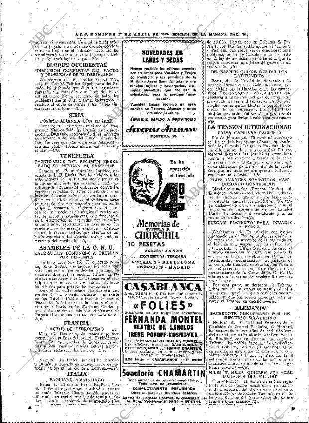 ABC MADRID 17-04-1949 página 16