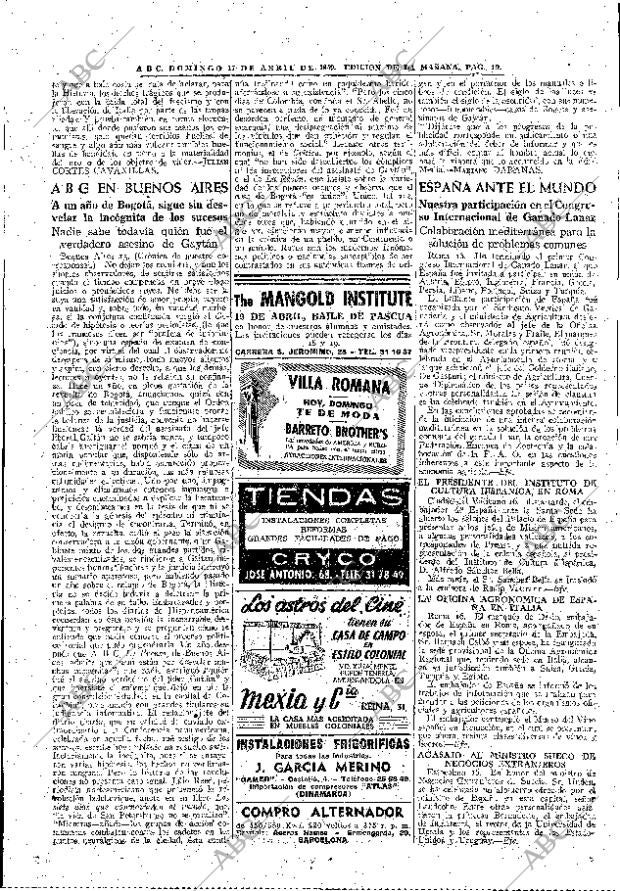 ABC MADRID 17-04-1949 página 19