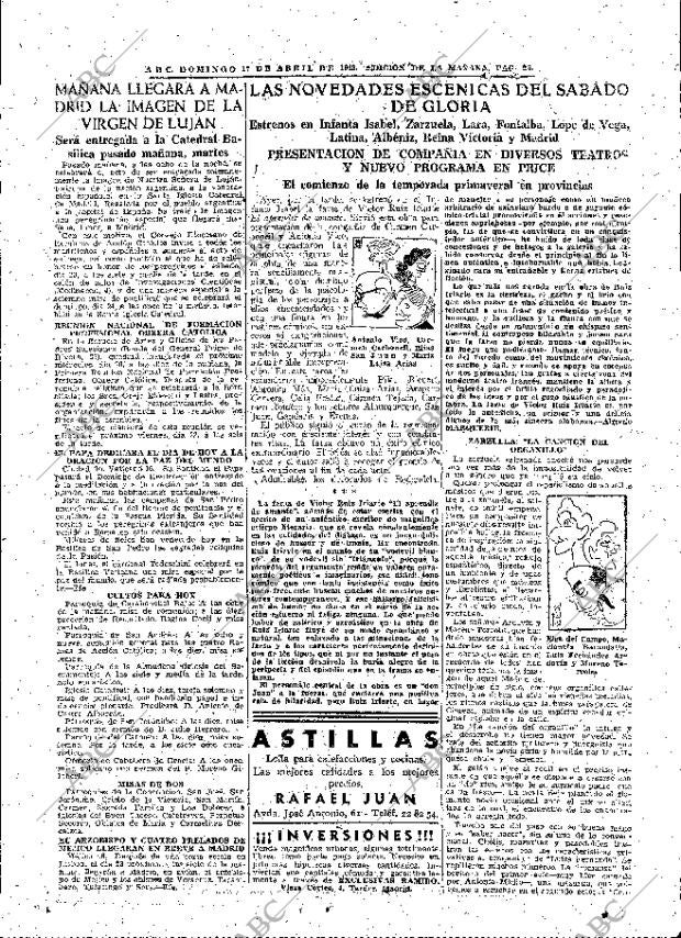 ABC MADRID 17-04-1949 página 25