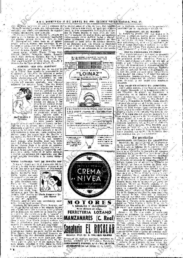 ABC MADRID 17-04-1949 página 27