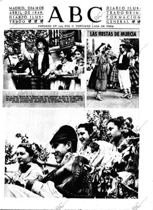 ABC MADRID 19-04-1949 página 1
