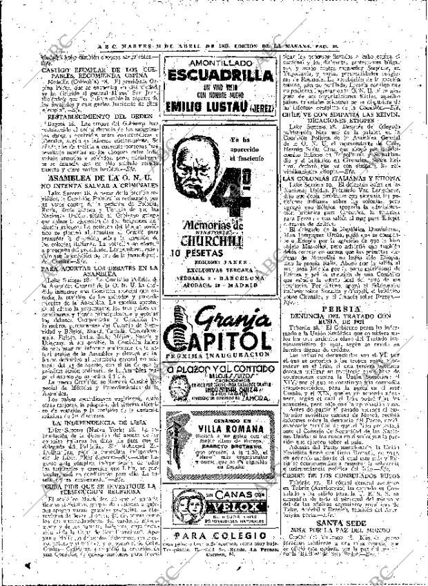 ABC MADRID 19-04-1949 página 16