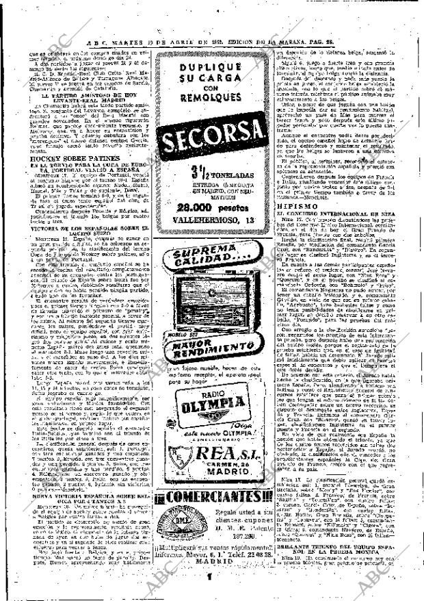 ABC MADRID 19-04-1949 página 28