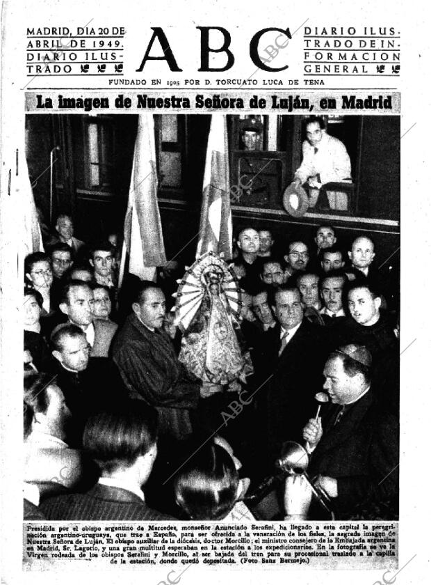 ABC MADRID 20-04-1949 página 1