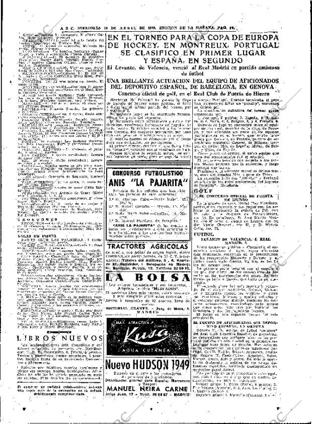 ABC MADRID 20-04-1949 página 19