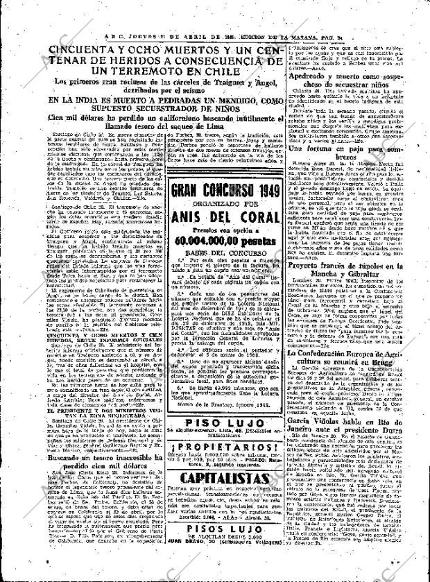 ABC MADRID 21-04-1949 página 22